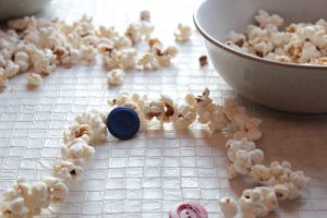 Homemade Popcorn Garland