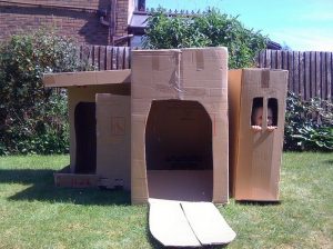 Life Size Cardboard Playhouse