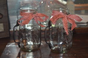 Mason Jar Cups With Handles