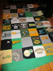 Sorority Tshirt Quilt