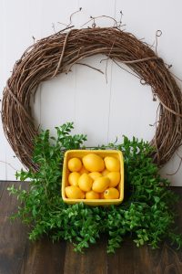 Summer Grapevine Wreath