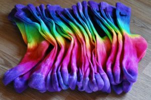 Tie Dye Basketball Socks