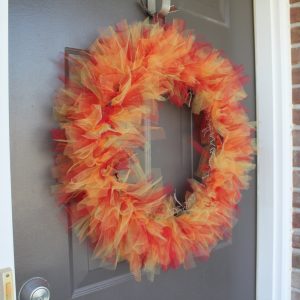 Tulle Wreath Instructions