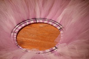 Tulle Wreath with Wire Frame