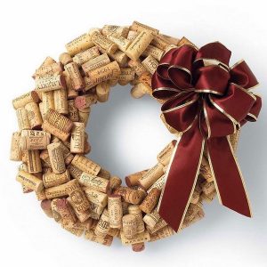 Wine Cork Wreath