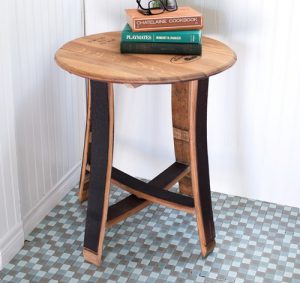 Barrel End Table