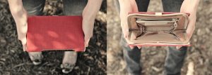 Book Clutch Wallet