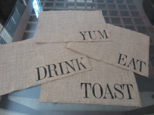 Burlap Placemats