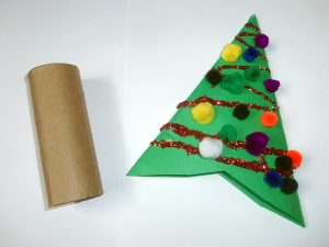 Cardboard Christmas Tree Ornaments