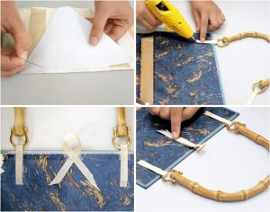 DIY Book Clutch Bag