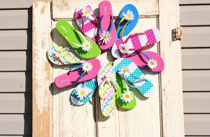 Flip Flop Wreath