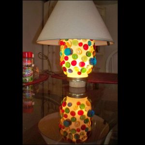 Glass Jar Lamp