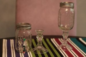 How to Make Mason Jar Wine Glasses