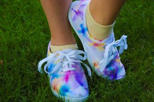 How to Tie Dye Shoes
