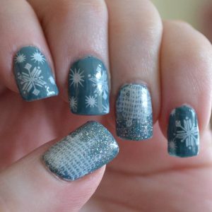 Nail Snowflakes Art