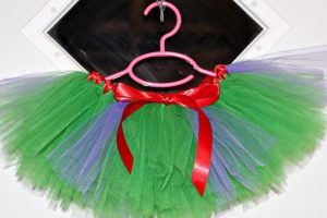 No Sew Tutu with Ribbon Waist