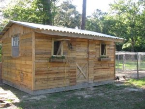 Pallet Chicken Coop