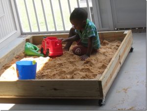 Portable Backyard Sandbox