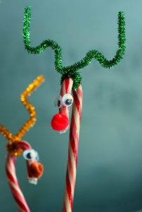 Reindeer Candy Canes