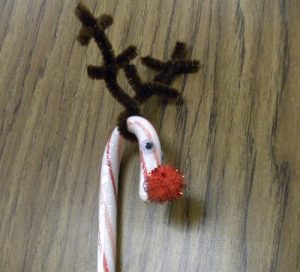 Reindeer Candy Cane Craft