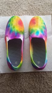 Tie Dye Canvas Shoes