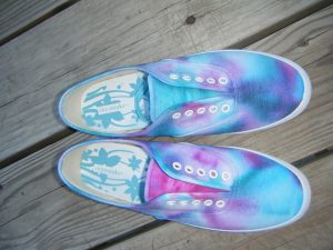 Tie Dye Shoes