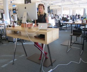 Adjustable Sit Stand Desk