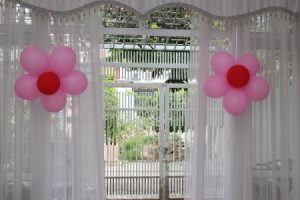 Balloon Flowers for Baby Shower