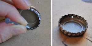 Bottle Cap Necklace Tutorial