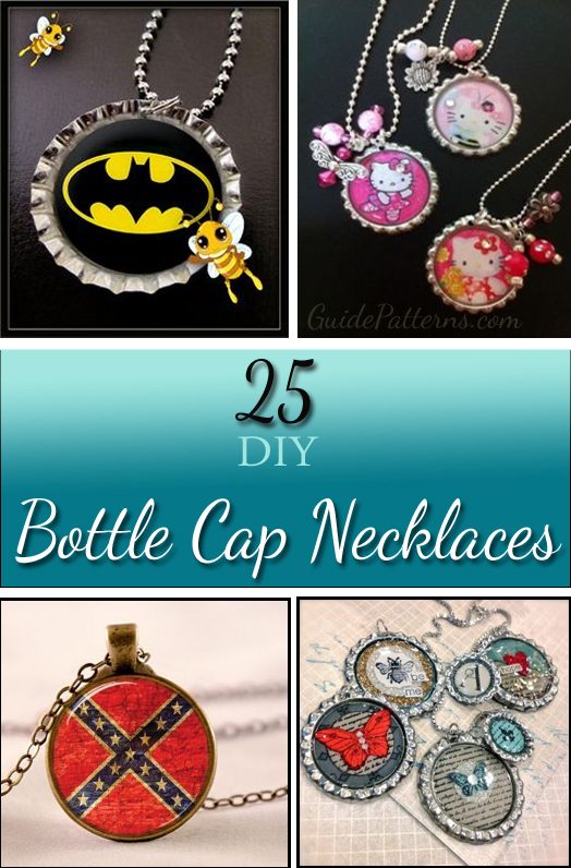 Bottle Cap Necklaces