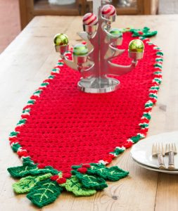 Crochet Table Runner Christmas