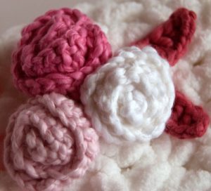 Crochet Rosette Flowers