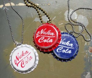 Fallout New Vegas Bottle Cap Necklaces