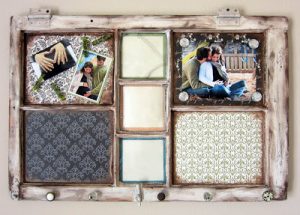 Hanging Window Pane Picture Frame