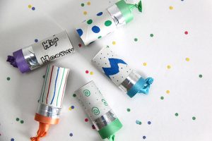 Homemade Confetti Poppers