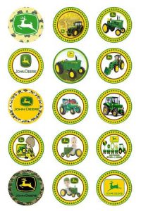 John Deere Bottle Cap Necklaces