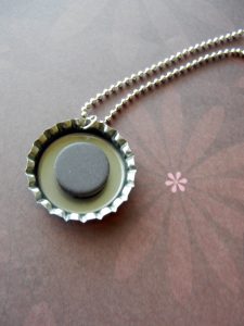 Magnetic Bottle Cap Necklaces: How to Make