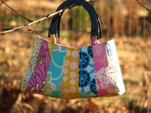 Quilted Fabric Handbag