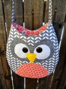 Quilted Owl Handbag