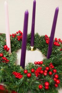 Berry Advent Wreath