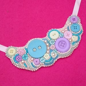 Button Bead Necklace