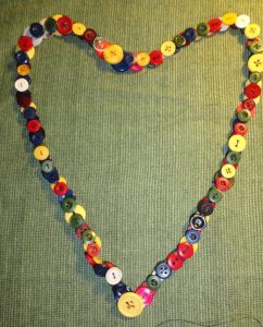 Button Necklace Instructions