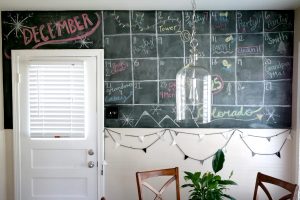 Chalkboard Birthday Calendar