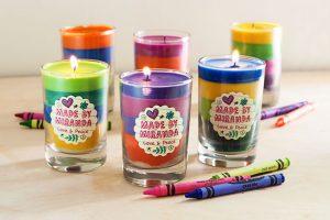 Crayon Birthday Candles