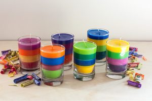 DIY Crayon Candles