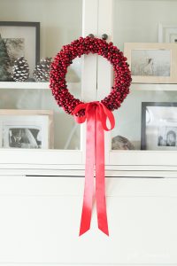 Faux Berry Wreath