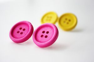 How to Make Earrings Out of Button