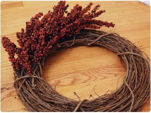 How to Make a Berry Wreath