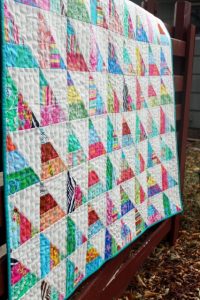 Jelly Roll Double Quilt