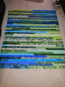 Jelly Roll Lap Quilt